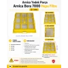 ARNİCA  Bora 7000 ve 7000 Premium Modelleri İçin Hepa Hava Çıkış Filitresi (Orjinal Yedek Parça)