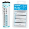 BESTON 2200mAh 1.5 Volt Şarjlı Kalem Pil AA 4lü Pk. Type-C Soketli Kablo İle Şarj Edilebilir