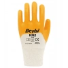 BEYBİ Pamuk Tam Kaplı İş Eldiveni Sarı KN2 NO:10