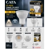CATA 10w BEYAZ GU10 Duylu Çanak Led Spot Ampul 6400k (Starter Duylu) 220 Volt 10 Watt