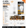 CATA 15w E-27 Radar Sensörlü Led Ampul BEYAZ Işık 6400k 1500lm 220 Volt