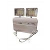 CATA 2x5 Watt Nil Acil Aydınlatma Şarjlı Armatür Işıldak 2 Kademe 6400k 220 Volt IP20