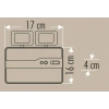 CATA 2x5 Watt Nil Acil Aydınlatma Şarjlı Armatür Işıldak 2 Kademe 6400k 220 Volt IP20
