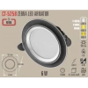 CATA 6W Zebra Siyah-Krom 3 Renk Led Spot S. A. 6400+4000+3200K Sıva Altı