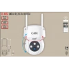 CATA DIŞ MEKAN AKILLI KAMERA 360 GECE GÖRÜŞLÜ HD IP66