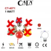 CATA 1w KIRMIZI Ledli Gece Lambası E-27 Duylu