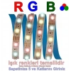 CATA RGB Dış Mekan Şerit Led 10 Çipli 1Mt 12V DC IP44