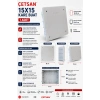 ÇETSAN 15x15 ABS Sıva Altı Kare Buat
