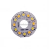 DMR Ledli Avizeler İçin 32mm Yuvarlak PCB Alüminyum Levha Üzerine Dizgi SMD Led 4 Kablolu 2 Renk Günışığı + Beyaz 3000/6500K