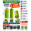 EFCELL 10300 1.2v Başlı Şarjlı Pil L2/3AAA 300mAh Ni-MH (Nikel-Metal hidrit pil)