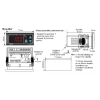 ENDA -60...+150 Derece Dijital Termostad 1No-1Nc Kontaklı 220 Volt (NTC Prop Uyumu Prop Dahil Değil)
