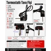 ENDER Kablolu Termostatlı Pizza Tava Fişi 220 Volt