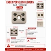 ENDER Porselen Klemens No:1 2Li  2,5-4mm