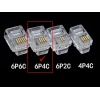ENDER RJ11 Telefon Jakı Plug 6P 4C  (Altı Pin Dört Kontak)