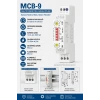 ENTES MCB-9 Çift Zaman Ayarlı Role Çalışma Ve Bekleme Süresi 1 San. den 30 Saate Kadar Ayarlanabilir