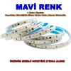 ERKled 10 Çip 220v MAVİ Dış Mekan Trafosuz Şerit Led Kendinden Yapışkanlı (Strip 120 Led) IP44