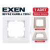 EXEN Beyaz KARELL Tekli Çerçeve