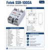 FOTEK SOLİD STATE RÖLE 100A DC-AC