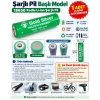 GOLD Silver Şarjlı Pil 3.7v Başlı 18650 3200 mAh Lİ-ON (4.2v - 3.7v Şarjlı Fener Pili)