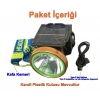 GOLD SILVER Solar Panelli Güneş Enerjili 60 Watt TYP-C Şarjlı Kafa Lambası IP20