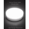 HOROZ Carla-24 24w BEYAZ Işık Yuvarlak Sıva Üstü Led Glop 7000k 2280lm 24 Watt 220V IP20 S. Ü.