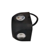 HOROZ Etna-4 4w Sarı Işık 3000k Star (Yıldız) Efektli Duvar Aplik Siyah Kasa 280lm 4 Watt 220 Volt IP54 (Günışığı)