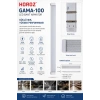 HOROZ Gama-100 BEYAZ 120cm 100w Prizma Led Bant Armatür 7000k Beyaz Işık IP20