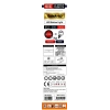 HOROZ Gama-60 BEYAZ 120cm 60W Prizma Led Bant Armatür 7000k Beyaz Işık IP20