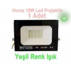 HOROZ PARS-10 10w Yeşil Led Projektör SMD  IP65