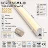 HOROZ Sigma-10 90cm GÜNIŞIĞI 10w T5 Led Bant Armatür Anahtarlı 2700k IP20