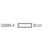 HOROZ Sigma 30cm 4W T5 Led Bant Armatür Anahtarlı 6400K BEYAZ
