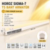 HOROZ Sigma-7 60cm GÜNIŞIĞI 7w T5 Led Bant Armatür Anahtarlı 2700k IP20