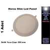HOROZ Slim-18 18w BEYAZ Yuvarlak Led Panel Spot Beyaz Kasa 6400k Sıva Altı S.A. 220v IP20