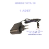 HOROZ VITA-10 12v 1A Fişli Adaptör Plastik Kasa 10w IP20 5.5x2.5mm Jaklı (12 Volt 1 Amper)