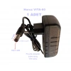 HOROZ VITA-60 12v 5A Fişli Adaptör Plastik Kasa 60w IP44 5.5x2.5mm Jaklı (12 Volt 5 Amper)
