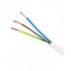 HÜNKA 3x0.75mm TTR Elektrik Kablosu BEYAZ (Çok Telli Esnek Kablo)