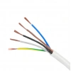 HÜNKA 5x1.5mm TTR Elektrik Kablosu BEYAZ (Çok Telli Esnek Kablo)