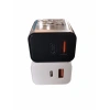 LİNKtech 25W USB + TYPE-C Çıkışlı Süper Turbo Hızlı Şarj Aleti (Yalnızca Adaptör Kablo Hariç Cep Telefon Şarj Aleti)