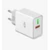 LİNKTECH USB - Type-C Kablolu Şarj Aleti Set Beyaz C248 22.5W PD/QC