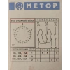 METOP 3x25A Üç Fazlı Trifaze Enversör Yön Değiştirici Pako Şalter(1-0-2 sağ - Sol)