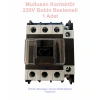 MUTLUSAN 3P 32A 15KW AC Kontaktör 220v 1NO+1NC (32 Amper 220 Volt 1 Açık 1 Kapalı Kontak Trifaze Kontaktör)