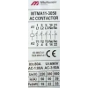 MUTLUSAN 3P 50A 22KW AC Kontaktör 220v 1NO+1NC (50 Amper 220 Volt 1 Açık 1 Kapalı Kontak Trifaze Kontaktör)
