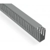 MUTLUSAN 40x60 Delikli Kablo Kanalı Gri 2Mt Pano Kanalı