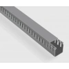 MUTLUSAN 40x60 Delikli Kablo Kanalı Gri 2Mt Pano Kanalı
