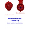 MUTLUSAN 5x16A CEE Norm Trifaze Seyyar Uzatma Prizi 3P+T IP44 (MUT-102 380v Volt Trifaze Sanayi Tip Dişi Fiş)