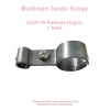 MUTLUSAN Tandır Kroşe No:5 Antigron Çelik Tel Kroşesi (3x25+16)