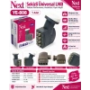 NEXT YE-808 8li Platinum Sekizli LNB 0.1dB Full HD 4K Universal LNBF Kaliteli (Elenbi)