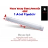 NOAS 120cm 40w Yatay Led Bant Armatür BEYAZ 6500k IP20 220V