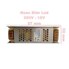 NOAS Süper Slim 12v 16.5A Şerit Led Trafosu 60w IP20 (12 Volt 16.5 Amper 15mt ye Kadar Kullanım İçin Uygundur)