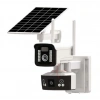 O-KAM Pro 3920 Solar 4G Smart SİM Kartlı Güvenlik Kamerası Güneş Enerjili 360? 6MP 1 Sabit 1 Hareketli Gece Görüşlü Sirenli Akıllı Kamera IP66 (Wi-Fi ile çalışmaz Yalnızca Sim Kart İle Çalışır)